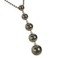 TIFFANY &amp; Co. 5-Ball Hardware Necklace in 925 Sterling Silver for Women