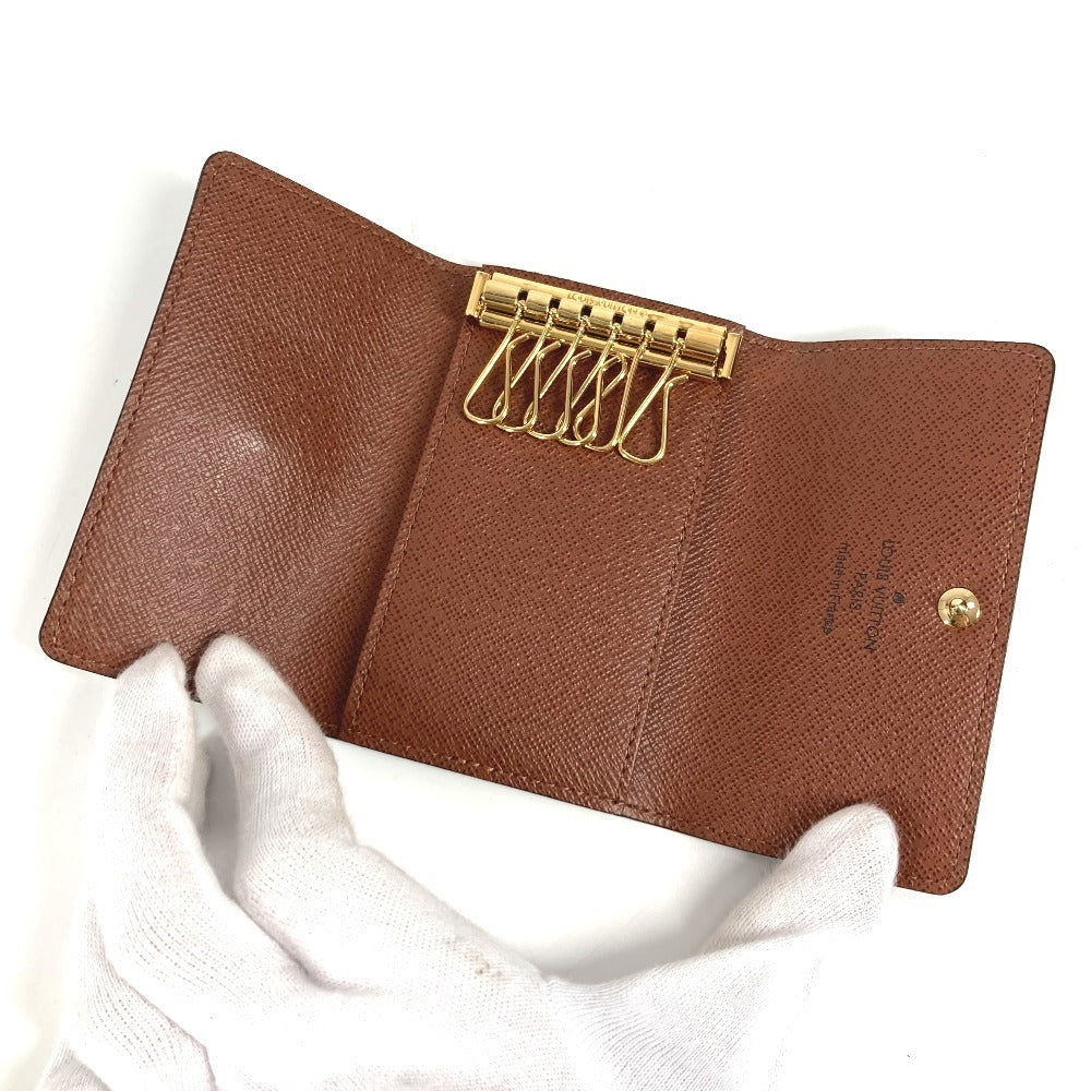 LOUIS VUITTON M62630 Monogram Multicle 6 Key Case, Unisex Brown, Monogram Canvas