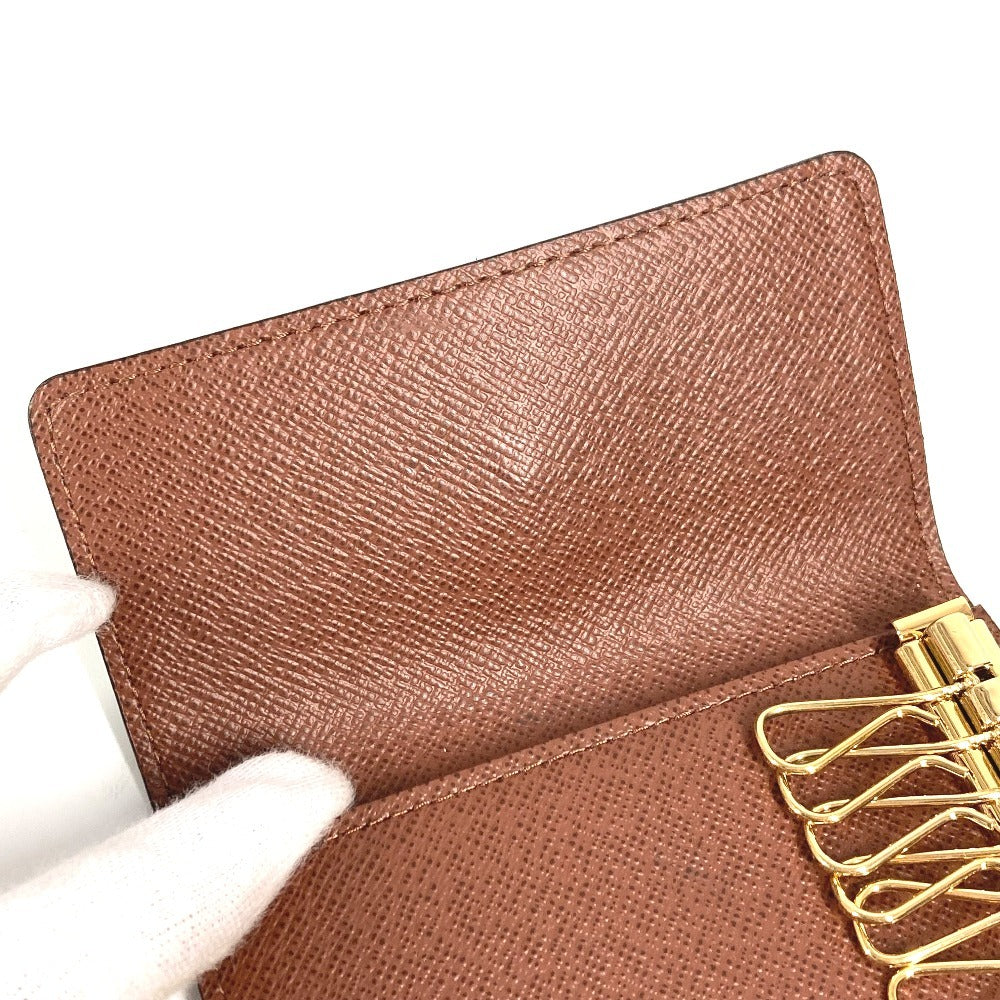 LOUIS VUITTON M62630 Monogram Multicle 6 Key Case, Unisex Brown, Monogram Canvas