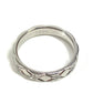 CHANEL Matelasse Quilted 10-Piece Diamond Ring in Platinum (Pt950) for Women in Silver