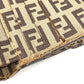 FENDI Zucca Logo Zucchino Compact Wallet, Bi-fold Leather/PVC, Unisex, Brown