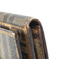 FENDI Zucca Logo Zucchino Compact Wallet, Bi-fold Leather/PVC, Unisex, Brown
