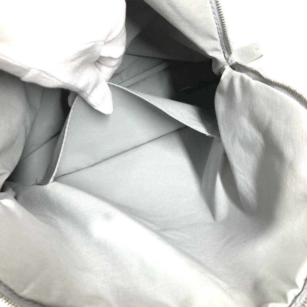 HERMES Baby BABY Diaper Pouch GM Pouch GM Makeup Pouch Travel Pouch Cosmetic Pouch Leather/Canvas Women's Gray