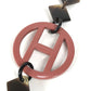 HERMES Collier deva Corne de Buffle Collier Diva Buffalo Horn Logo Long Necklace for Women in Multicolor