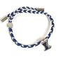 LOUIS VUITTON M6792 Friendship Charm Bracelet, Metal, Unisex, Navy