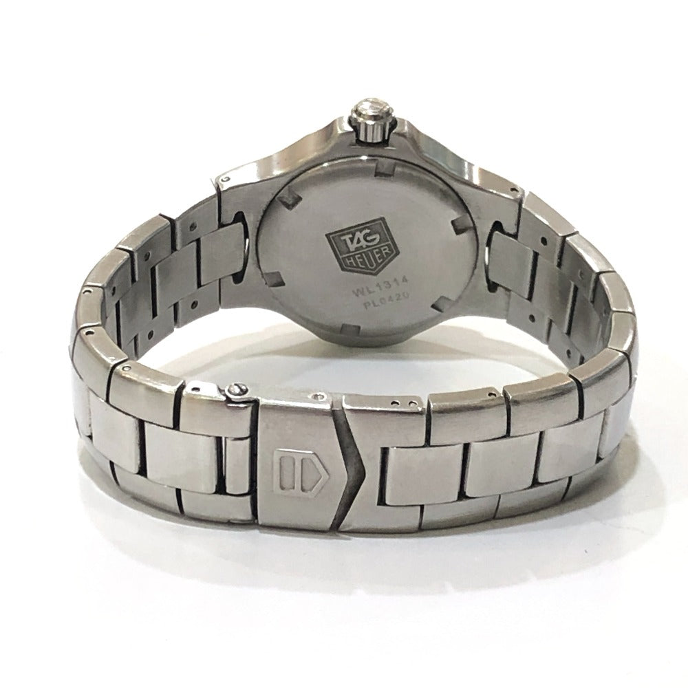 TAG HEUER WL1314 Women's Kirium Quartz Watch with Date Function, Stainless Steel, Silver