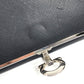 Salvatore Ferragamo Gancini Logo Long Wallet in Black Leather, Unisex