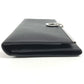 Salvatore Ferragamo Gancini Logo Long Wallet in Black Leather, Unisex