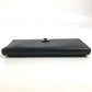 Salvatore Ferragamo Gancini Logo Long Wallet in Black Leather, Unisex