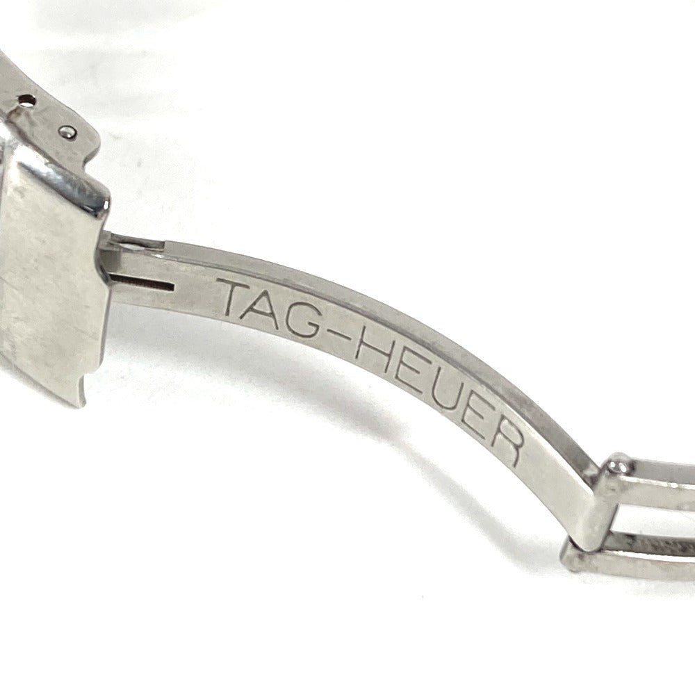 TAG HEUER WG1221-KO Professional Quartz Date Two-Way Watch, Stainless Steel/GP, Men's, Silver