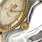 TAG HEUER WG1221-KO Professional Quartz Date Two-Way Watch, Stainless Steel/GP, Men's, Silver