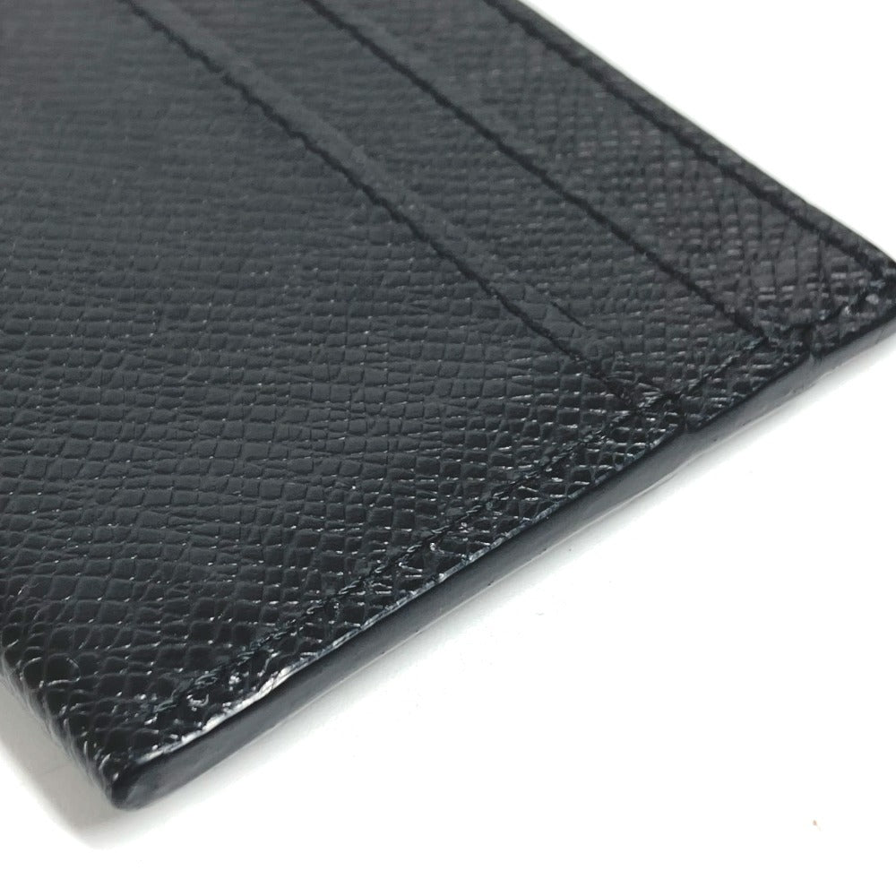 LOUIS VUITTON M32730 タイガ ポルトカルトダブル 名刺入れ パスケース カードケース タイガレザー ユニセックス ブラック