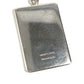 HERMES Logo Enameled Chain Bag Charm Keychain Metal Unisex Silver
