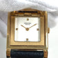 HERMES Medor Quartz Bracelet Watch, Leather, Unisex, Black