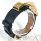HERMES Medor Quartz Bracelet Watch, Leather, Unisex, Black