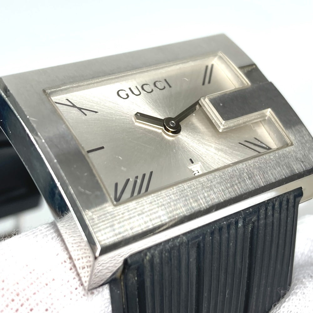 GUCCI 100M G Logo Watch, Men's Stainless Steel, Black