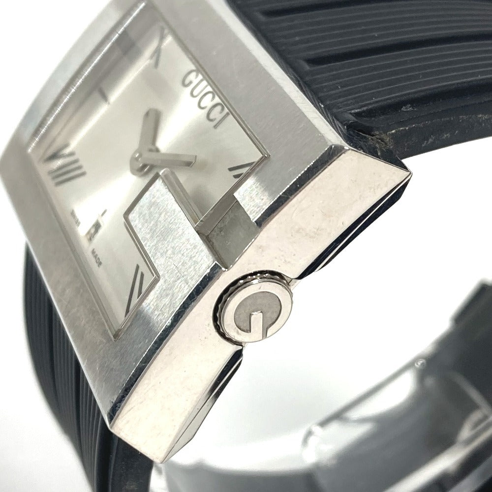 GUCCI 100M G Logo Watch, Men's Stainless Steel, Black