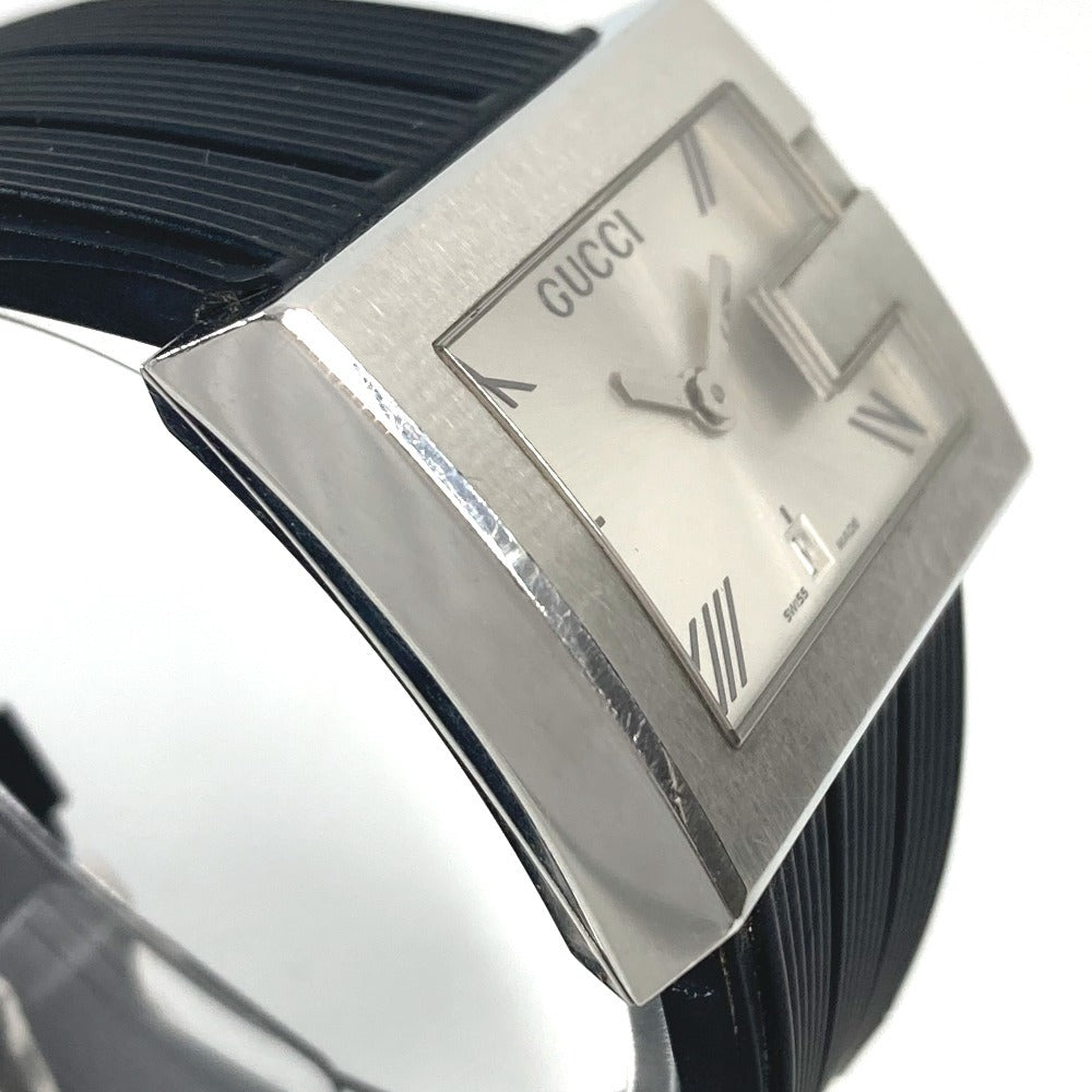 GUCCI 100M G Logo Watch, Men's Stainless Steel, Black