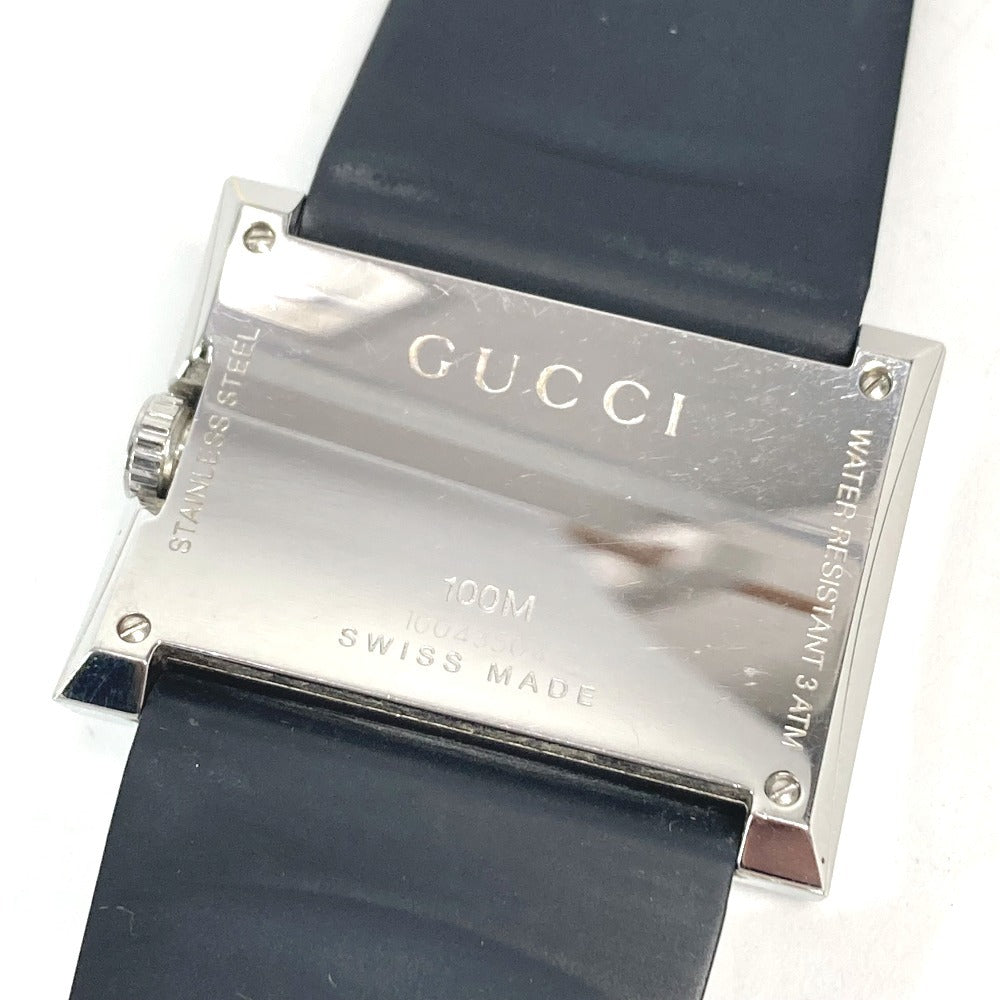 GUCCI 100M G Logo Watch, Men's Stainless Steel, Black