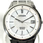 CITIZEN H113-T016189 Logo Exceed Watch, Stainless Steel, Unisex, Silver