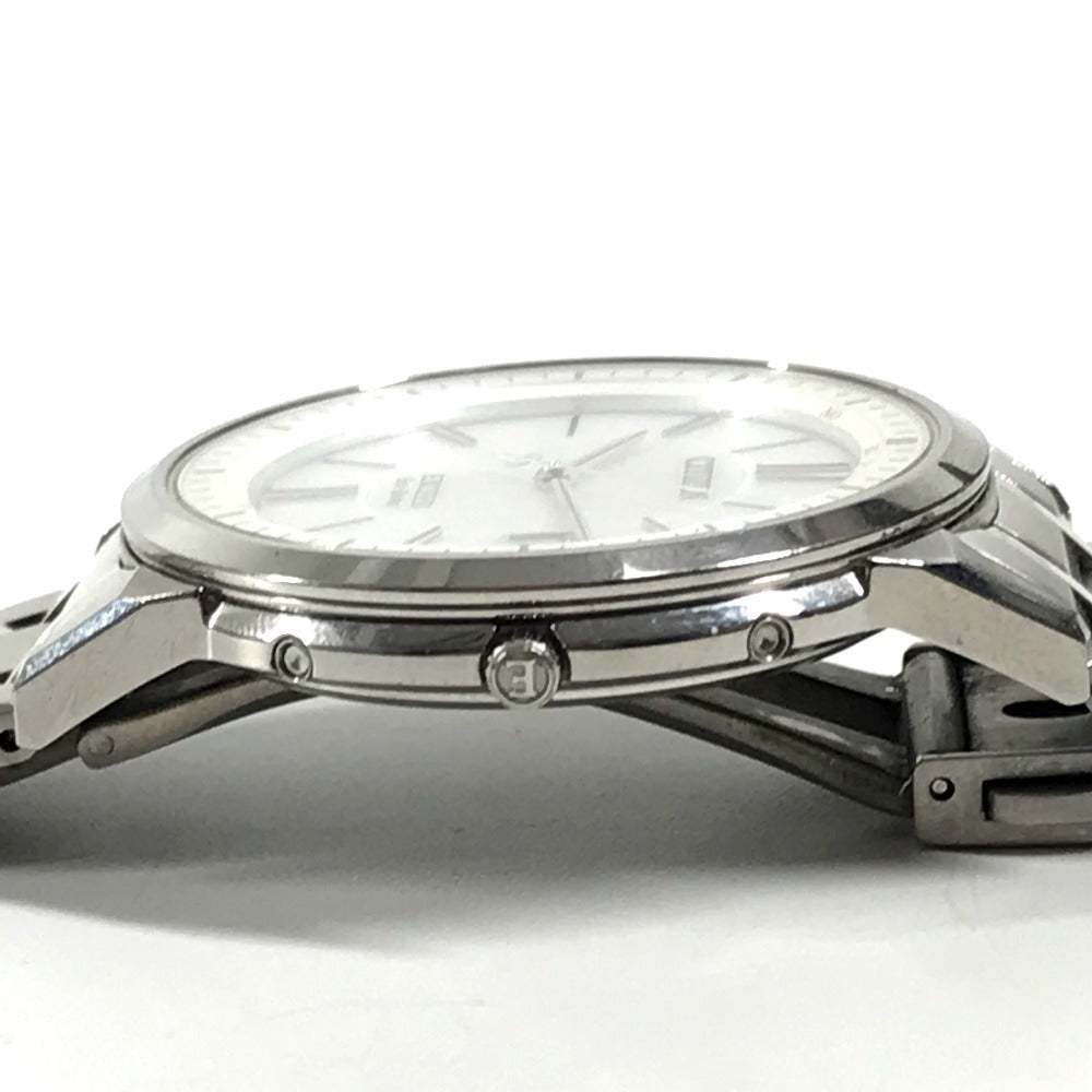 CITIZEN H113-T016189 Logo Exceed Watch, Stainless Steel, Unisex, Silver