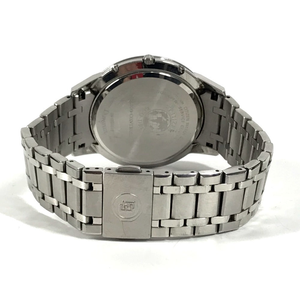 CITIZEN H113-T016189 Logo Exceed Watch, Stainless Steel, Unisex, Silver