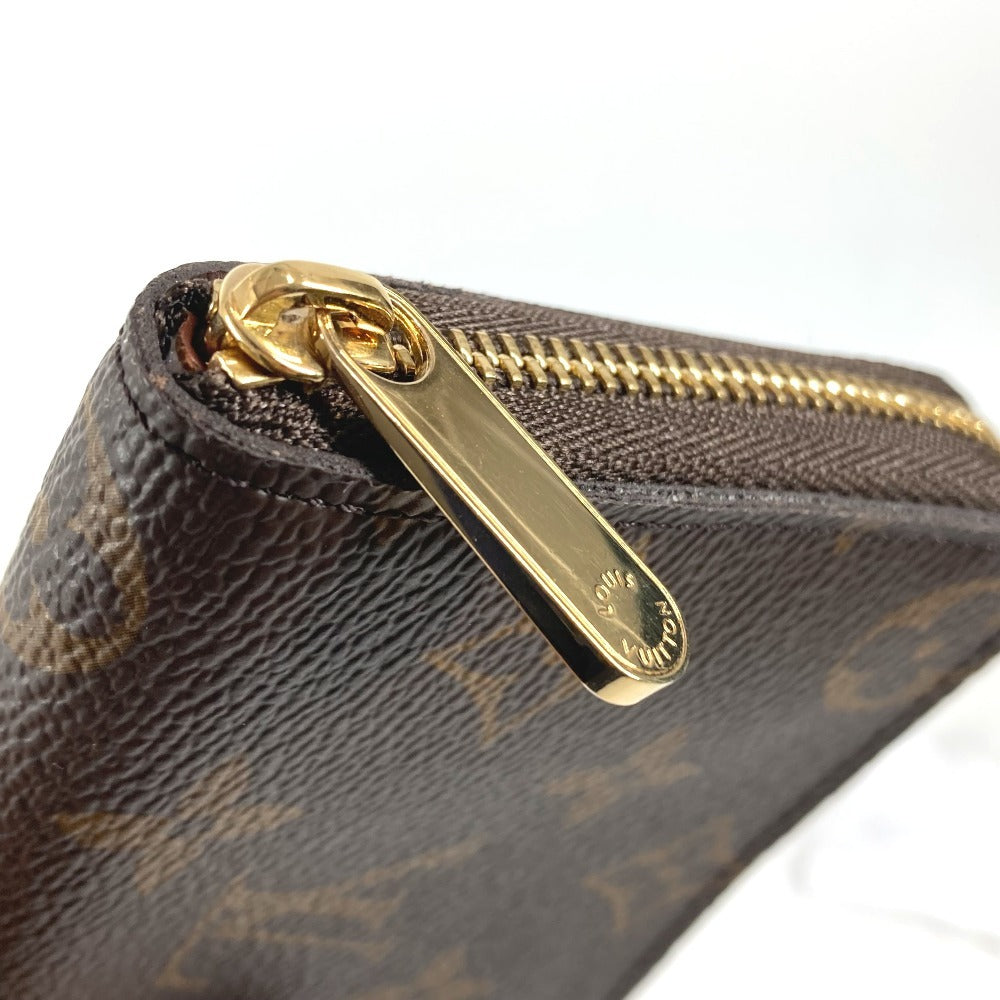 LOUIS VUITTON M60067 Monogram Zippy Coin Purse Wallet Coin Holder Round Zipper Coin Case Monogram Canvas Unisex Brown