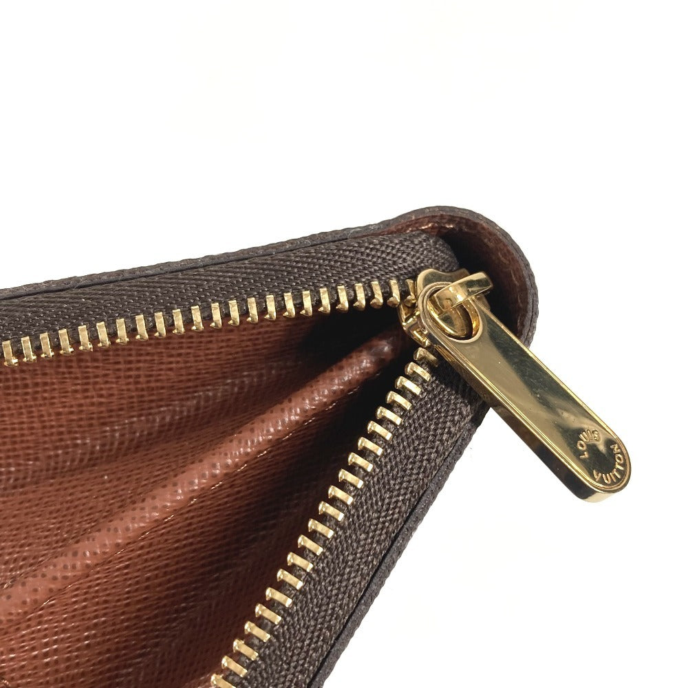LOUIS VUITTON M60067 Monogram Zippy Coin Purse Wallet Coin Holder Round Zipper Coin Case Monogram Canvas Unisex Brown