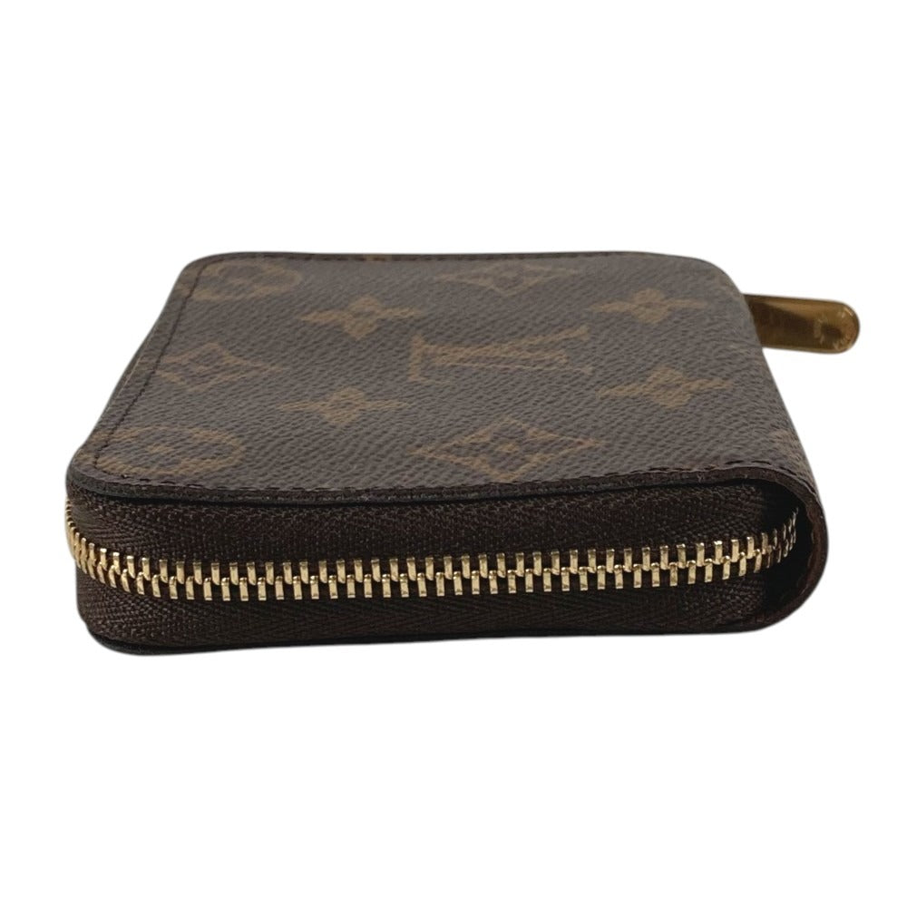 LOUIS VUITTON M60067 Monogram Zippy Coin Purse Wallet Coin Holder Round Zipper Coin Case Monogram Canvas Unisex Brown