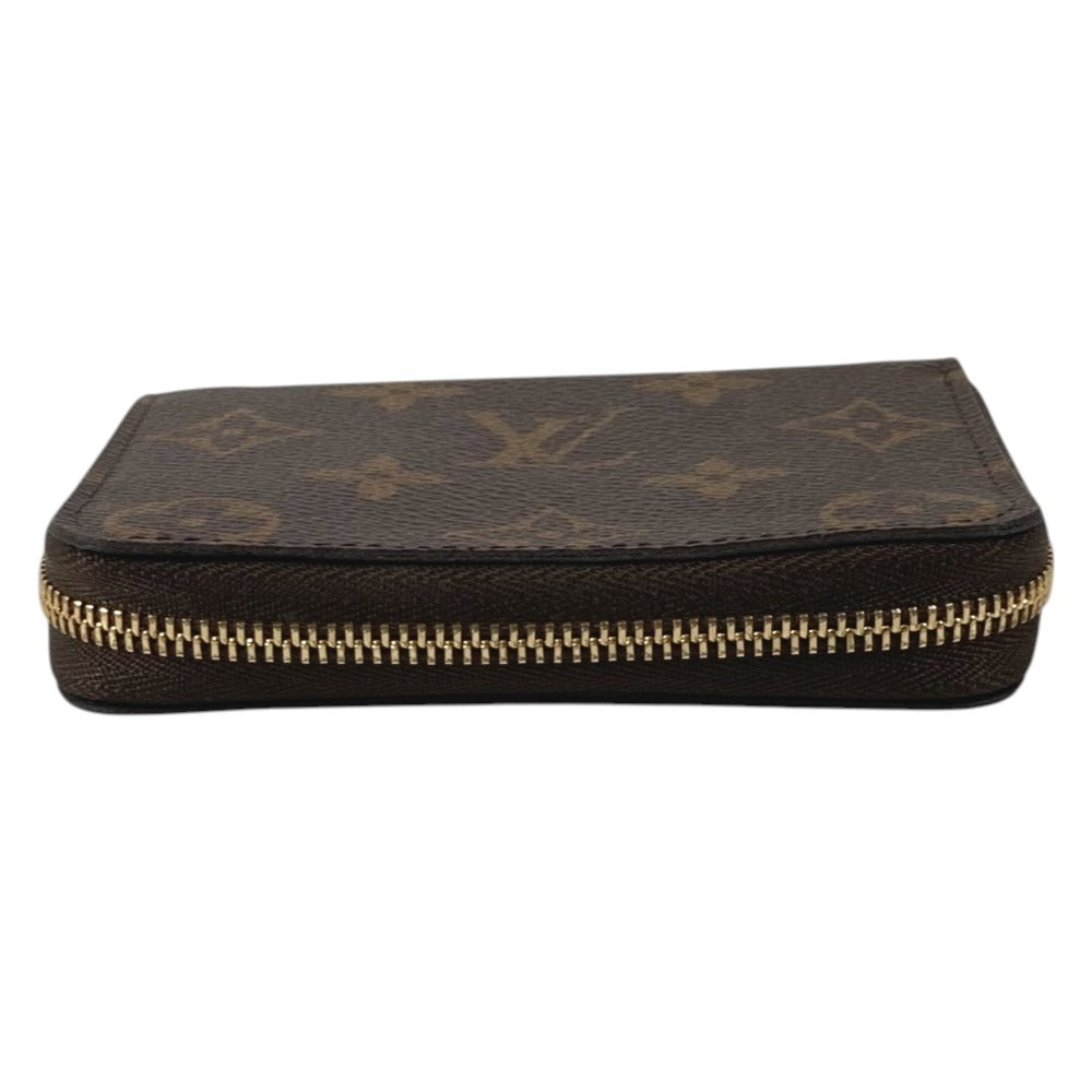 LOUIS VUITTON M60067 Monogram Zippy Coin Purse Wallet Coin Holder Round Zipper Coin Case Monogram Canvas Unisex Brown