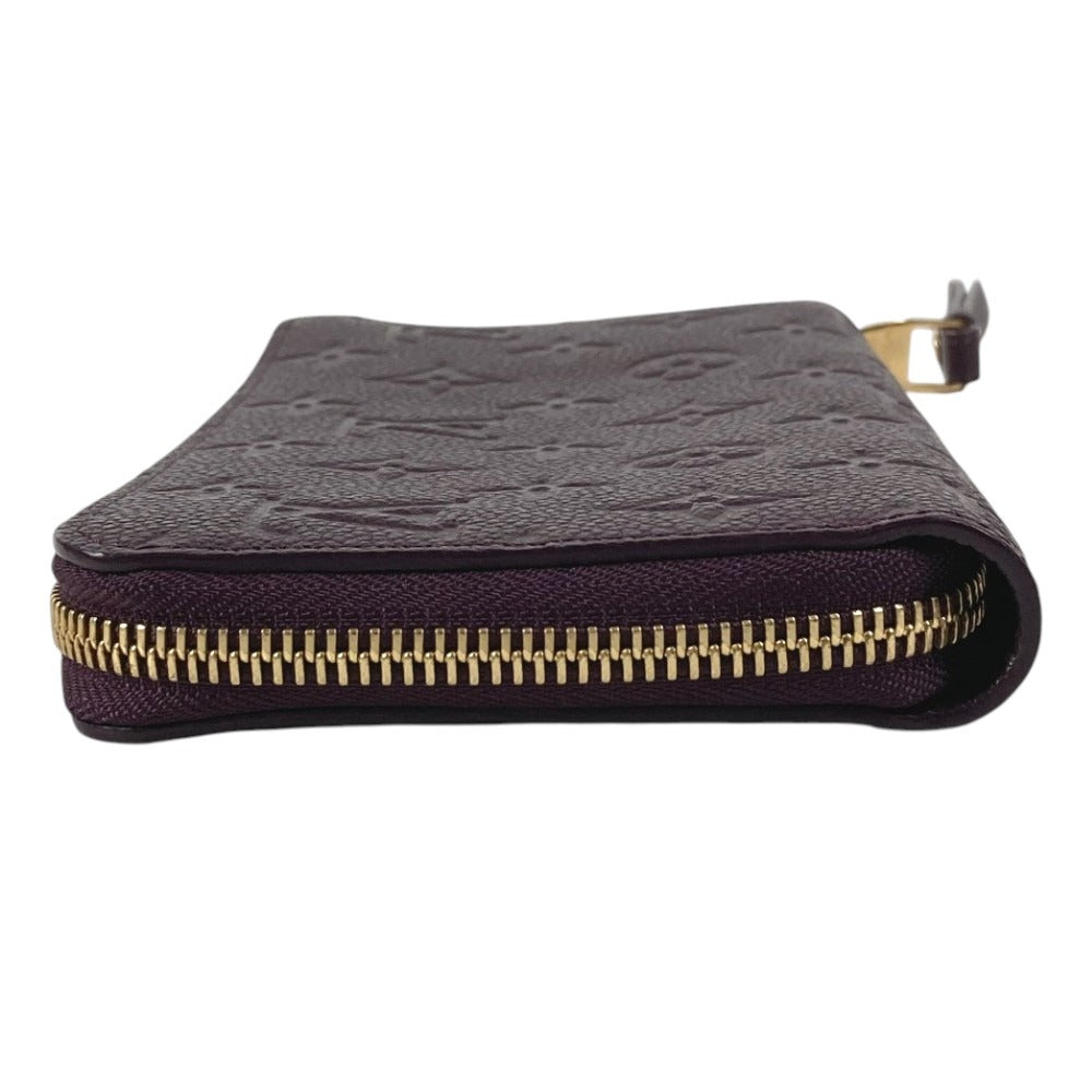LOUIS VUITTON M60298 モノグラムアンプラント ポルトフォイユスクレットロン ロングウォレット ラウンドファスナー 長財布 モノグラムアンプラントレザー ユニセックス オーブ パープル