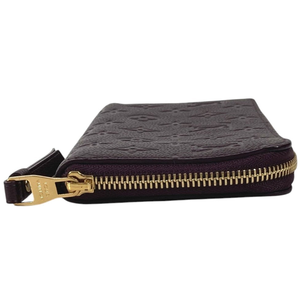 LOUIS VUITTON M60298 モノグラムアンプラント ポルトフォイユスクレットロン ロングウォレット ラウンドファスナー 長財布 モノグラムアンプラントレザー ユニセックス オーブ パープル