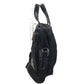 PRADA Triangle Logo Plate Shoulder Bag Handbag 2WAY Bag Business Bag Leather/Nylon Unisex Black