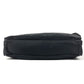 PRADA Triangle Logo Plate Shoulder Bag Handbag 2WAY Bag Business Bag Leather/Nylon Unisex Black