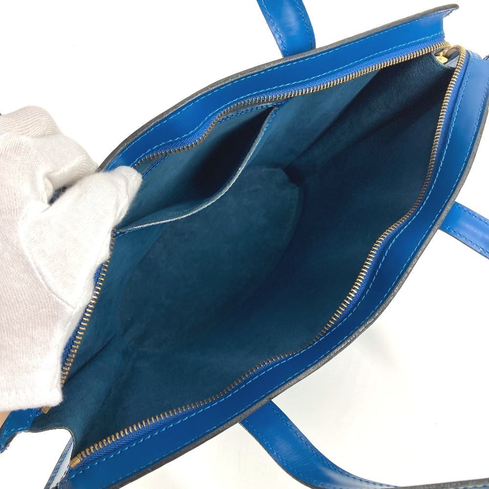 LOUIS VUITTON M52275 Epi Saint Jacques Shoulder Bag, Tote Bag, Epi Leather, Unisex, Toledo Blue