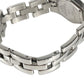 Baume & Mercier 69650 Linea 12P Diamond Blue Shell Ladies Watch SS Silver
