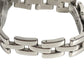 Baume & Mercier 69650 Linea 12P Diamond Blue Shell Ladies Watch SS Silver