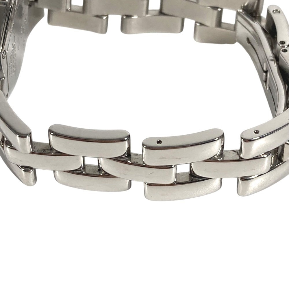 Baume & Mercier 69650 Linea 12P Diamond Blue Shell Ladies Watch SS Silver