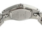 Baume & Mercier 69650 Linea 12P Diamond Blue Shell Ladies Watch SS Silver
