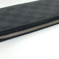 LOUIS VUITTON N63095 Damier Graphite Zippy Wallet Vertical Long Wallet Round Zipper Wallet Damier Graphite Canvas Unisex Black