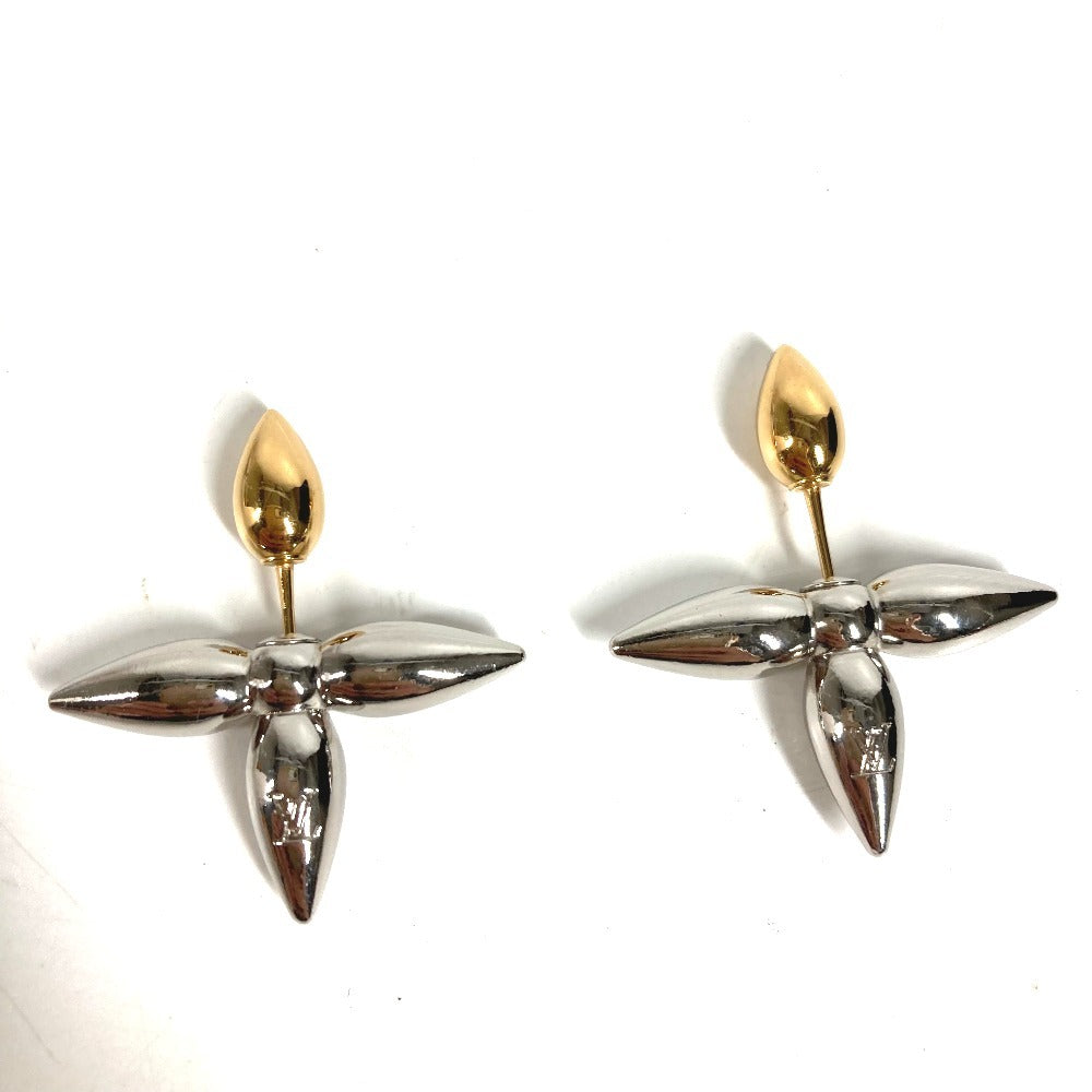 LOUIS VUITTON M80268 Boucles d'Oreilles Louisette Earrings Accessory Jewelry Metal Unisex Silver