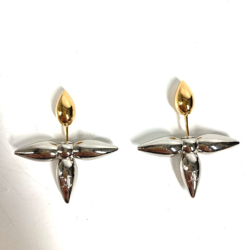 LOUIS VUITTON M80268 Boucles d'Oreilles Louisette Earrings Accessory Jewelry Metal Unisex Silver