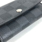 LOUIS VUITTON N62662 Damiere Graphite Multiclé 6 พวงกุญแจ 6 ห่วง พวงกุญแจ 6 ห่วง กุญแจ 6P พวงกุญแจ แคนวาส Damiere Graphite ยูนิเซ็กส์ สีดำ