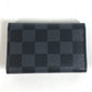 LOUIS VUITTON N62662 Damiere Graphite Multiclé 6 พวงกุญแจ 6 ห่วง พวงกุญแจ 6 ห่วง กุญแจ 6P พวงกุญแจ แคนวาส Damiere Graphite ยูนิเซ็กส์ สีดำ