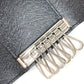 LOUIS VUITTON N62662 Damiere Graphite Multiclé 6 พวงกุญแจ 6 ห่วง พวงกุญแจ 6 ห่วง กุญแจ 6P พวงกุญแจ แคนวาส Damiere Graphite ยูนิเซ็กส์ สีดำ