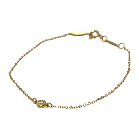 TIFFANY&Co. 1PD ダイヤモンド ダイヤ バイザヤード アクセサリー ジュエリー チェーン ジュエリー ブレスレット Au750 レディース ピンクゴールド