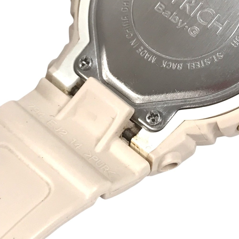 CASIO BG-6900JR JOYRICH Collaboration Leopard Print Limited Edition Baby-G Baby-G Leopard Women's Watch Wristwatch rubber Beige Used