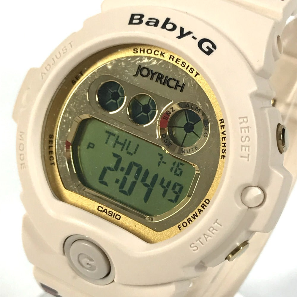 CASIO BG-6900JR JOYRICH Collaboration Leopard Print Limited Edition Baby-G Baby-G Leopard Women's Watch Wristwatch rubber Beige Used