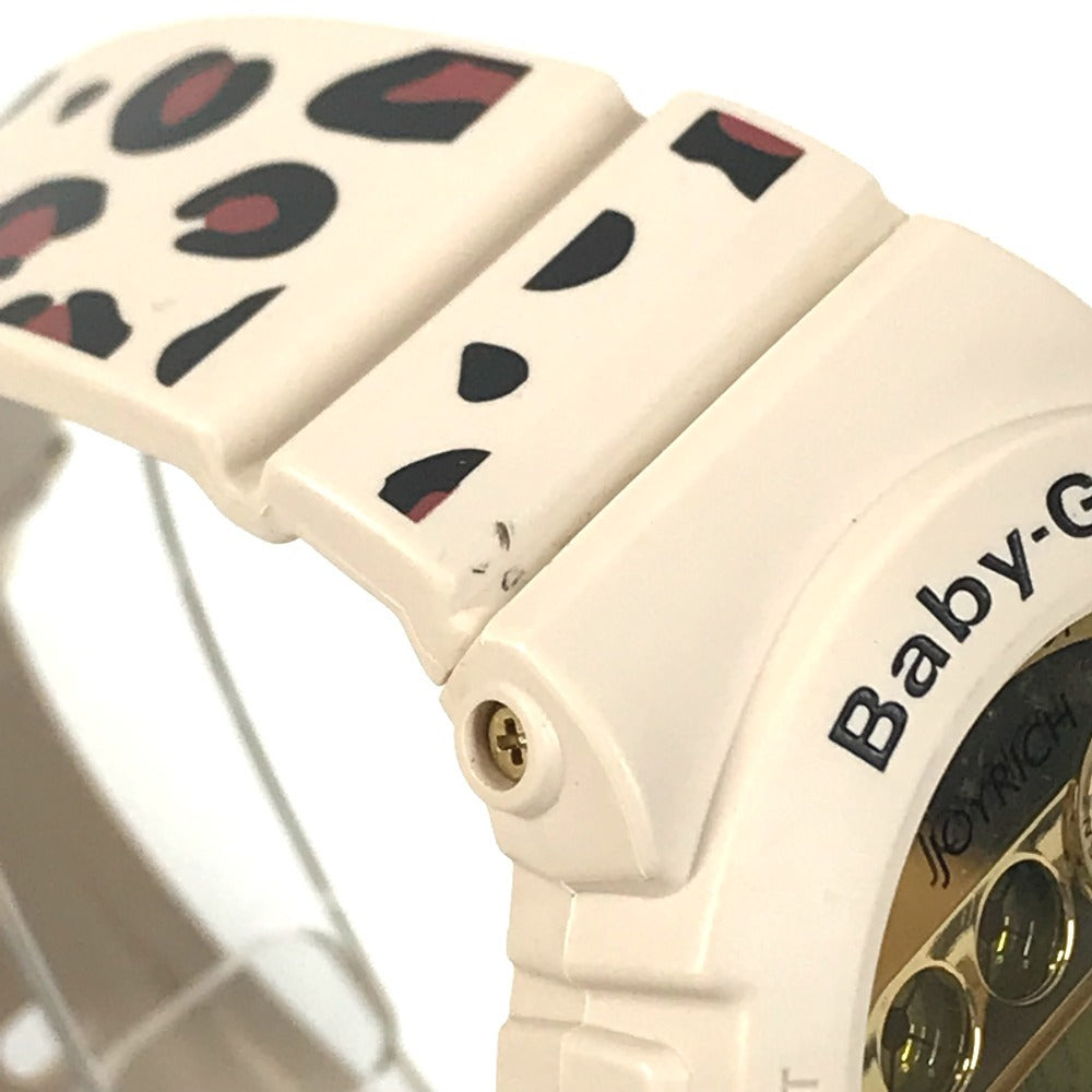 CASIO BG-6900JR JOYRICH Collaboration Leopard Print Limited Edition Baby-G Baby-G Leopard Women's Watch Wristwatch rubber Beige Used
