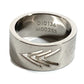 LOUIS VUITTON M00255 VOLEZ VOGUEZ VOYAGEZ VVV Ring Monometer Jewelry accessories Ring Metal Silver Used